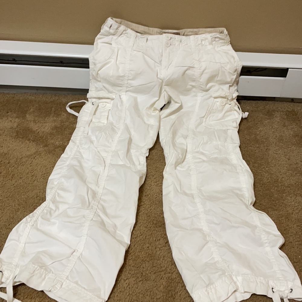 White cargo pants - Picture 2 of 3